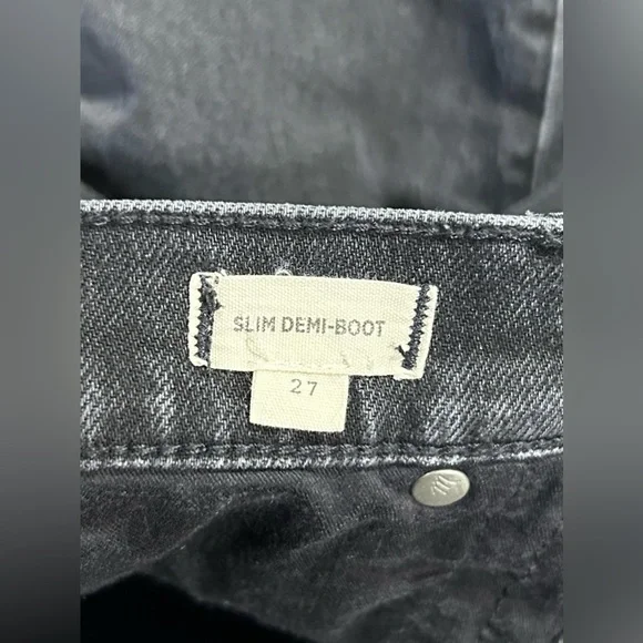 Madewell Slim Demi-Boot Jeans in Lunar Wash 27
